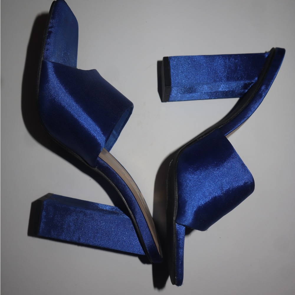 Dark blue heels